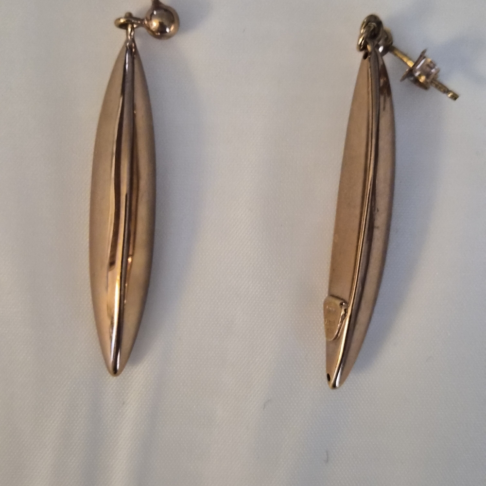 Ross-Simons 18K ROSE Gold  Drop Earrings